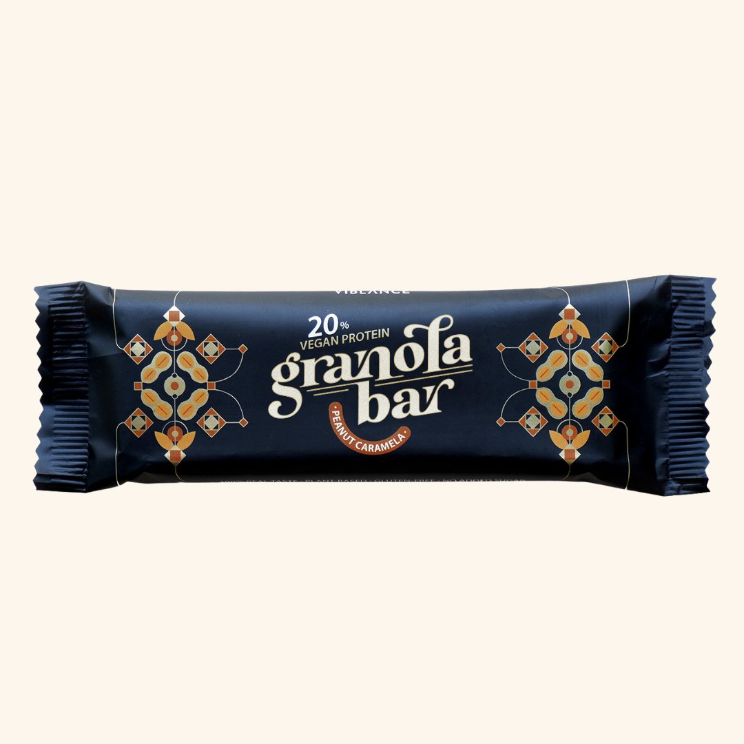 Viblance bezlepková proteínová müsli tyčinka arašidová karamelová 50 g - 91753