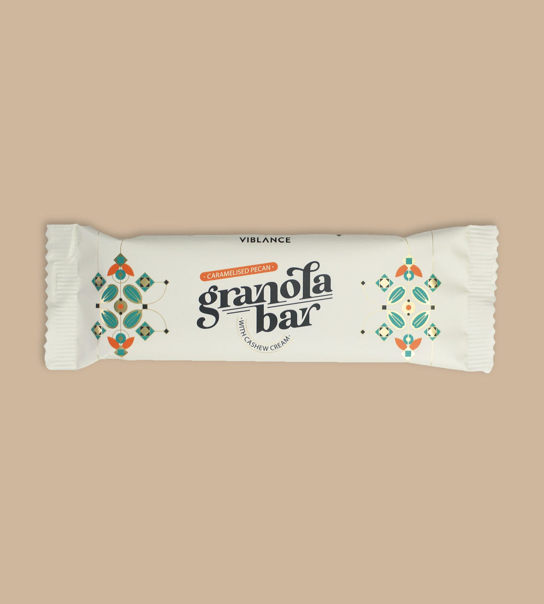Viblance bezlepková müsli tyčinka s karamelizovanými pekanovými orieškami 55 g - 90171