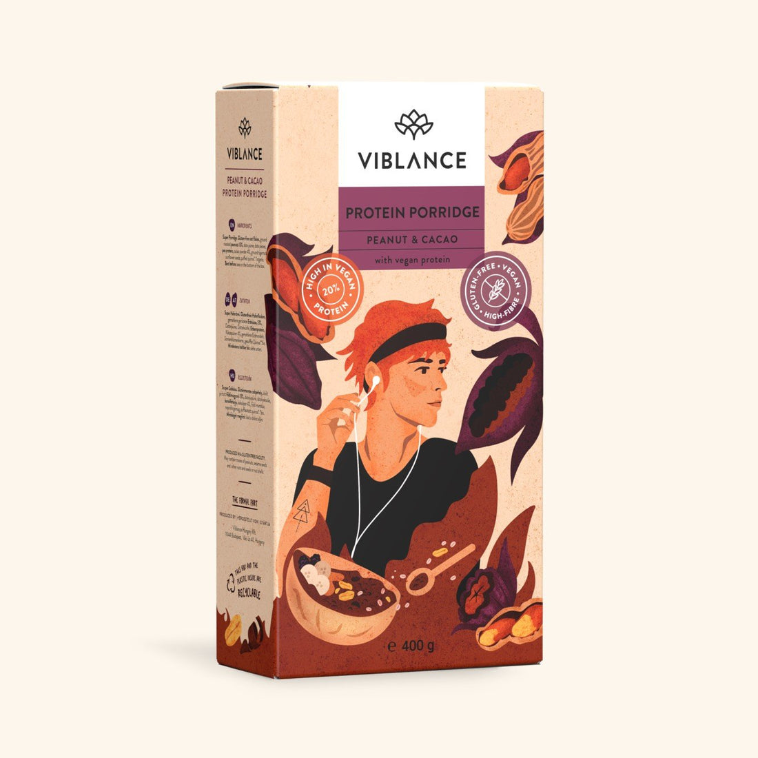 Viblance proteínová kaša arašidovo kakaová- 91750