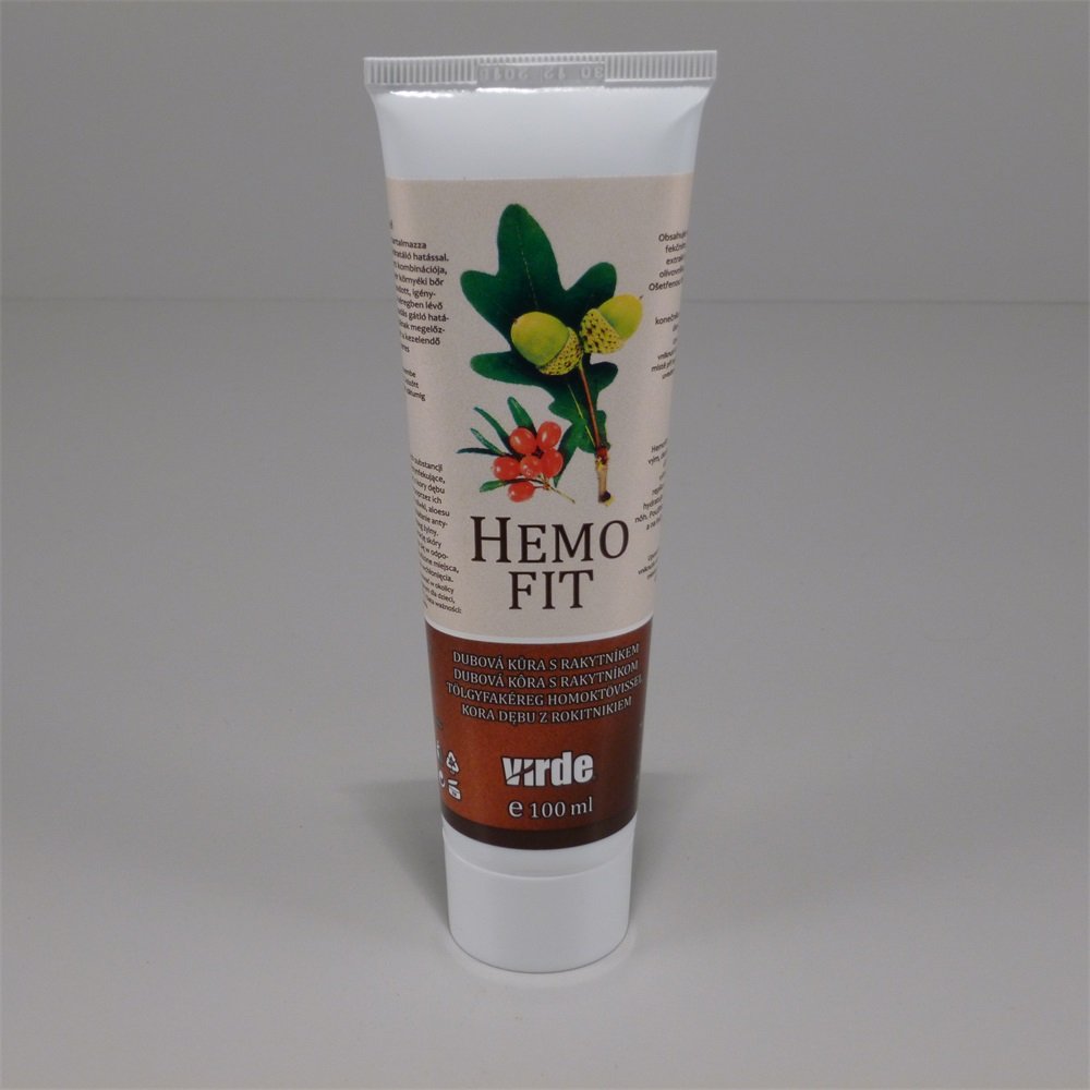 Virde hemofit gél s dubovou kôrou a rakytníkom 100 ml - 38837