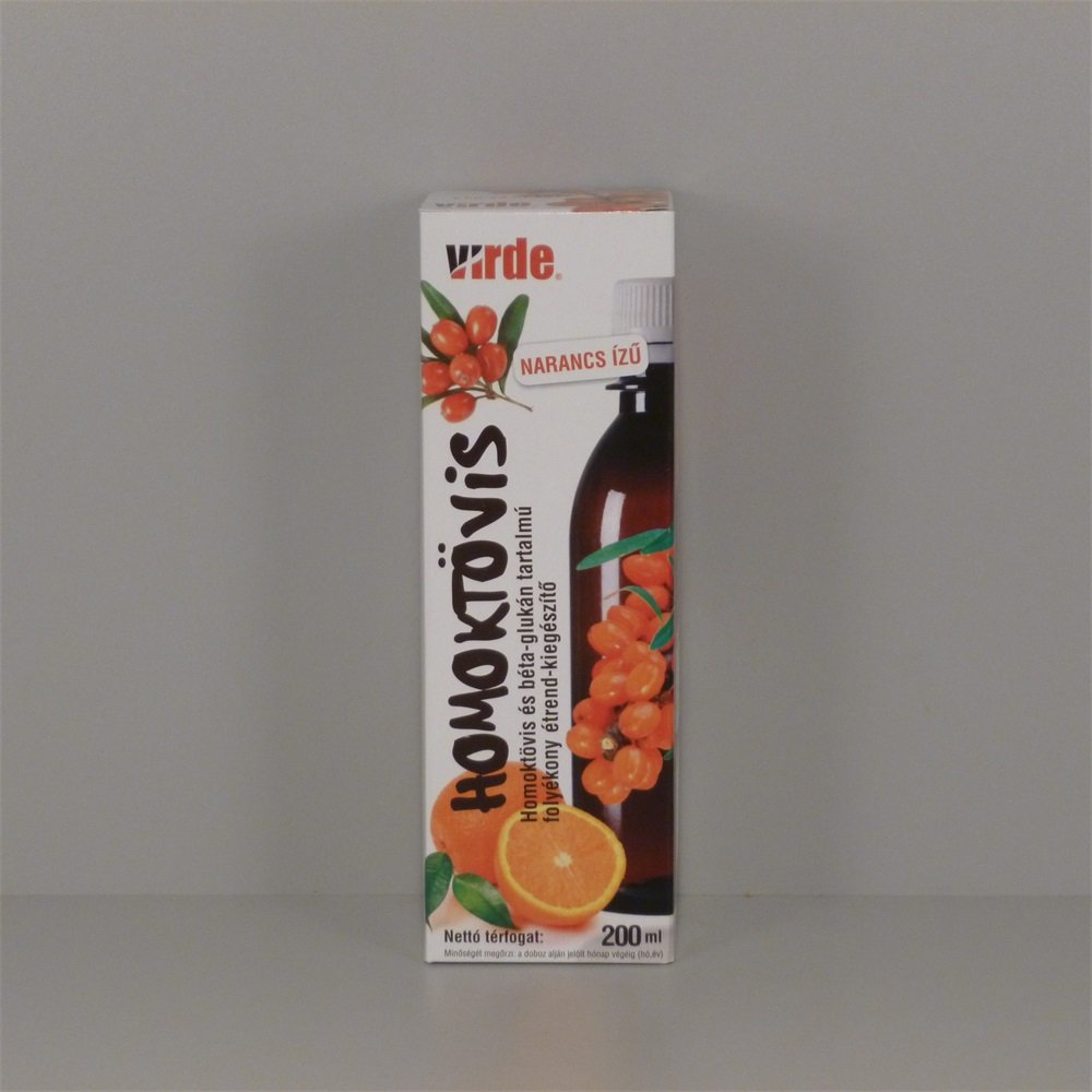 Virde rakytníkový sirup tekutý doplnok stravy 200 ml - 43297