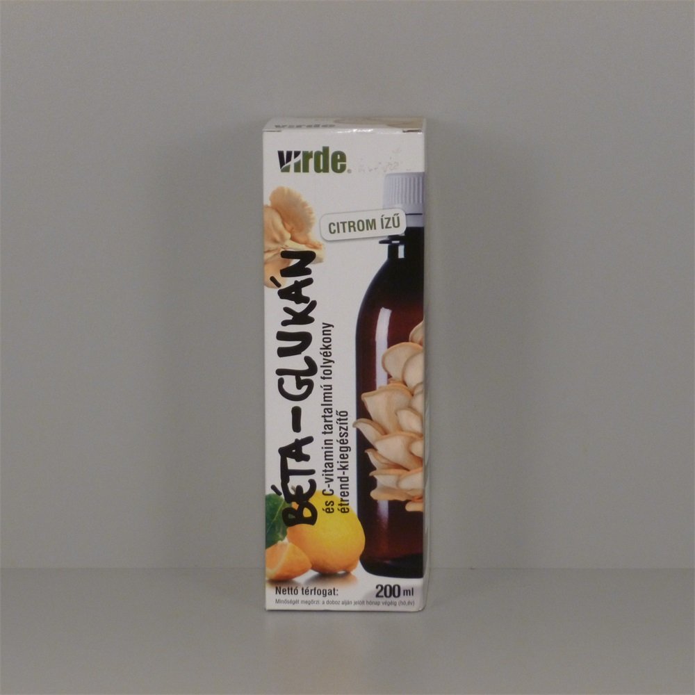 Virde beta-glukán a vitamín C sirup 200 ml - 43080