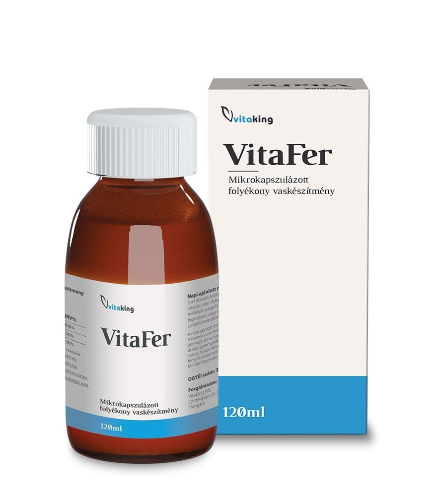 Vitafer mikrokapsulovaný železitý sirup 120 ml - 91997