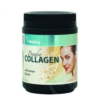 Vitaking collagen powder citrónová kolagénová prášok 330 g