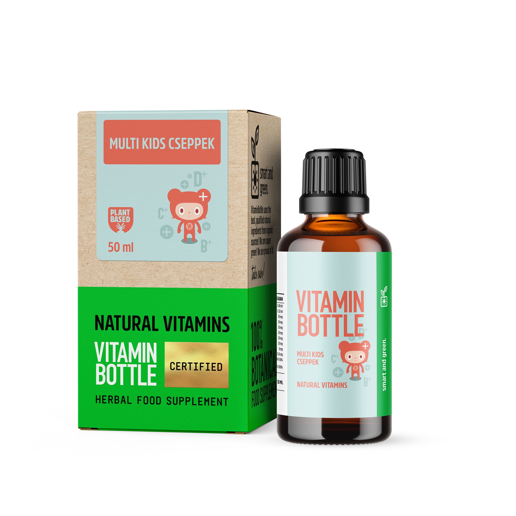 Vitamin Bottle multi kids kvapky 50 ml