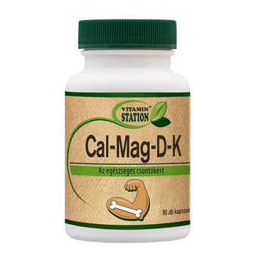 Vitamin Station Cal-Mag-D - K  pre zdravé kosti 90 kapsúl - 57871