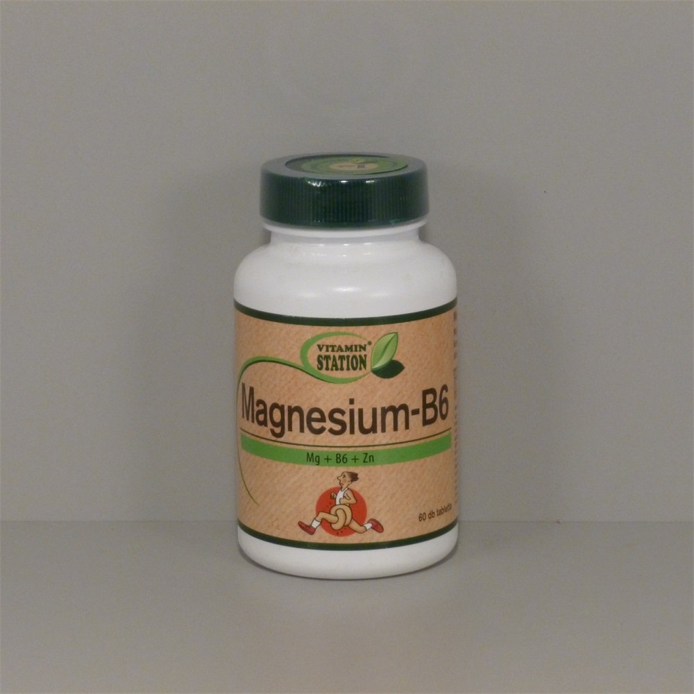 Vitamín Station Magnézium B6 60 kusov - 42876