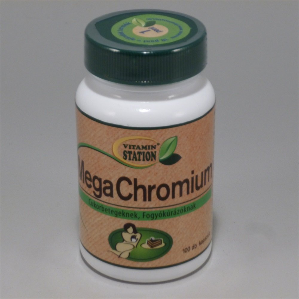 Vitamin Station Mega Chróm pre diabetikov a chudnutie  kapsuly 100 kapsúl - 24117