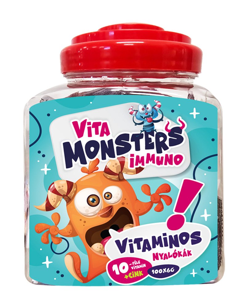 Vitamonsters imuno lízatko 100x6 600 g - 97697