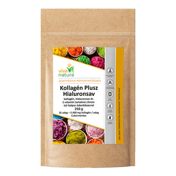 Viva natura kolagén plus kyselina hyalurónová s citrónovou príchuťou 250 g
