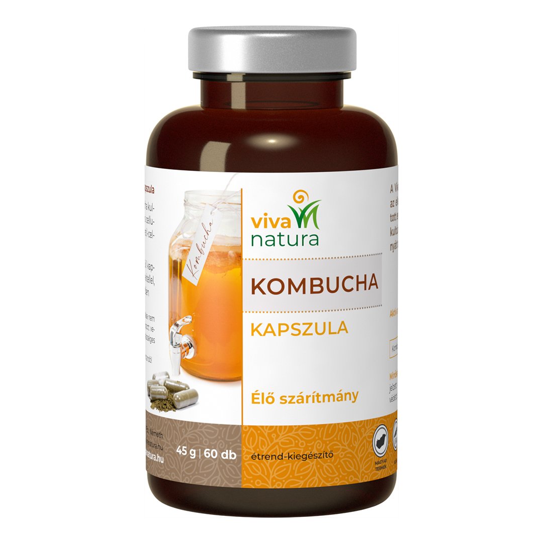 Viva natura kombucha doplnok stravy 60 kapsúl - 95496