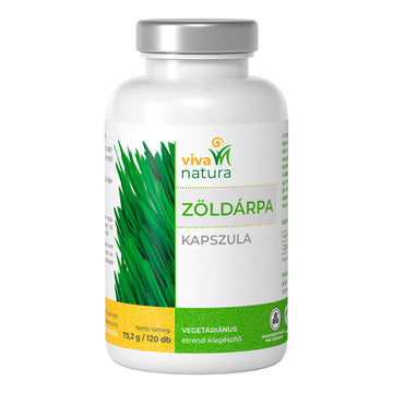 Viva natura zelený kvet vegetariánskych doplnkových kapsúl 120 ks
