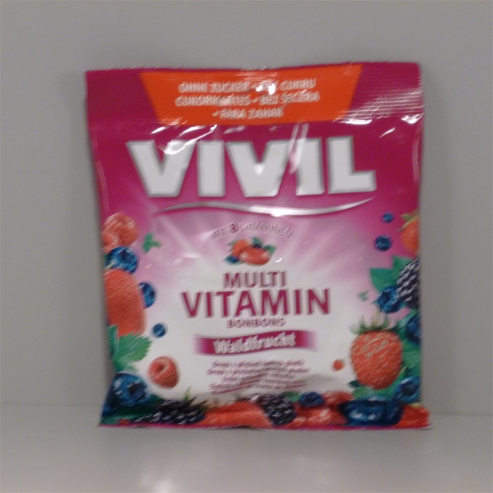 Vivil multivitamínový cukríky lesné ovocie 60 g - 23178
