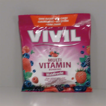 Vivil multivitamínový cukríky lesné ovocie 60 g - 23178