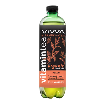 Viwa vitamintea black tea peach 600 ml