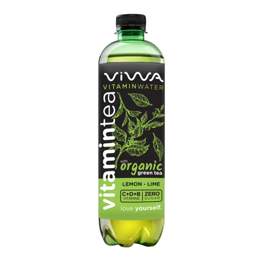 Viwa vitamintea zelený čaj citrón 600 ml