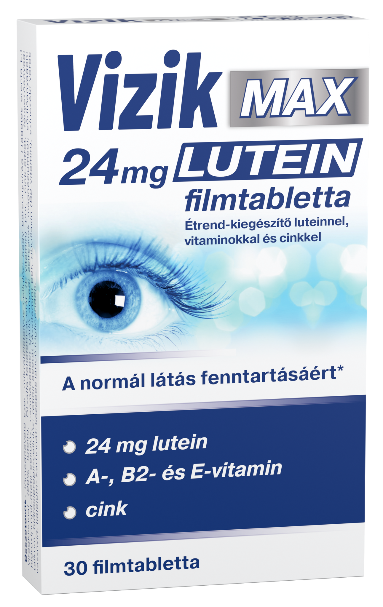 Vizik max 24 mg luteínu s doplnkom stravy luteínu, vitamínov a zinku