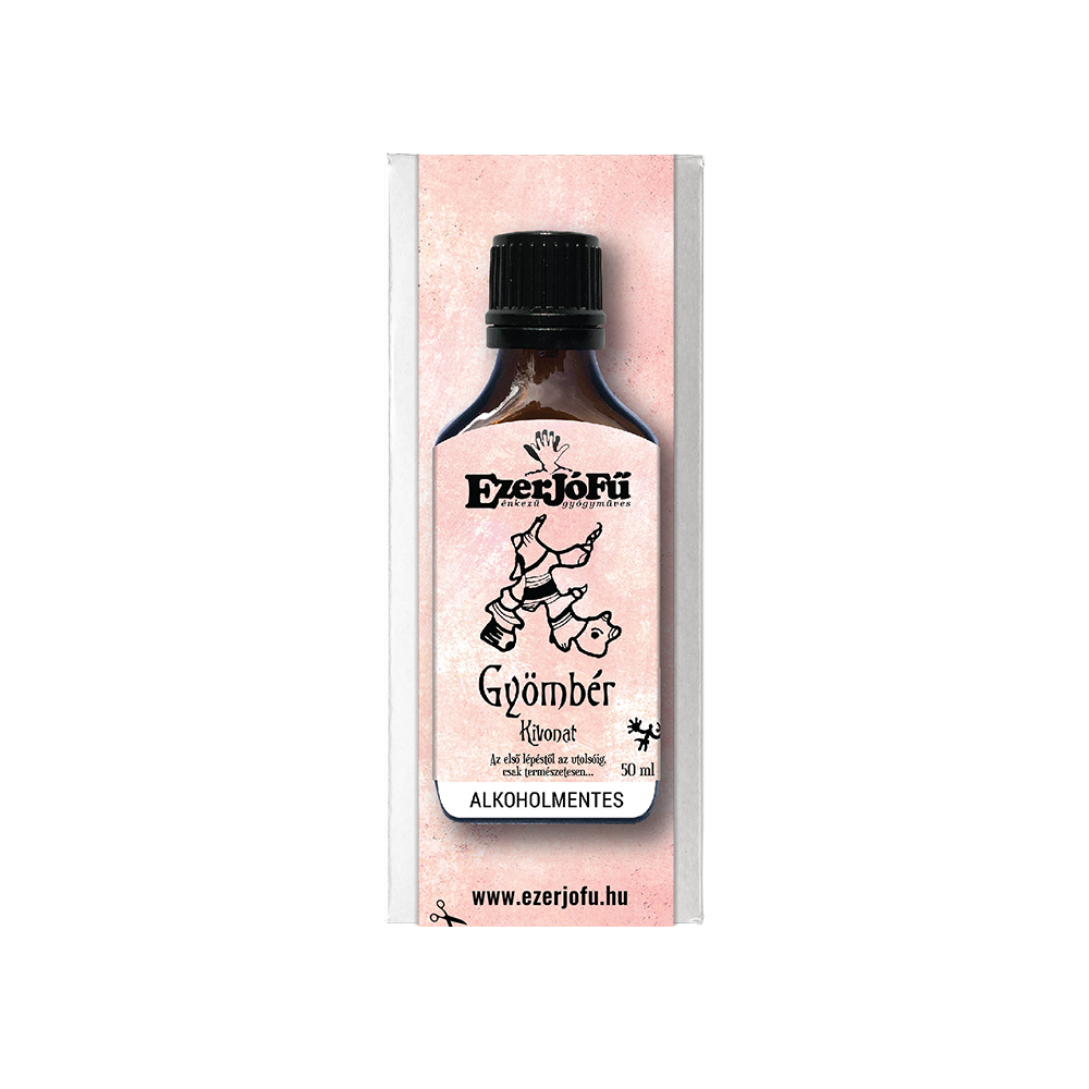 Výťažok z tisícročného zázvoru 50 ml