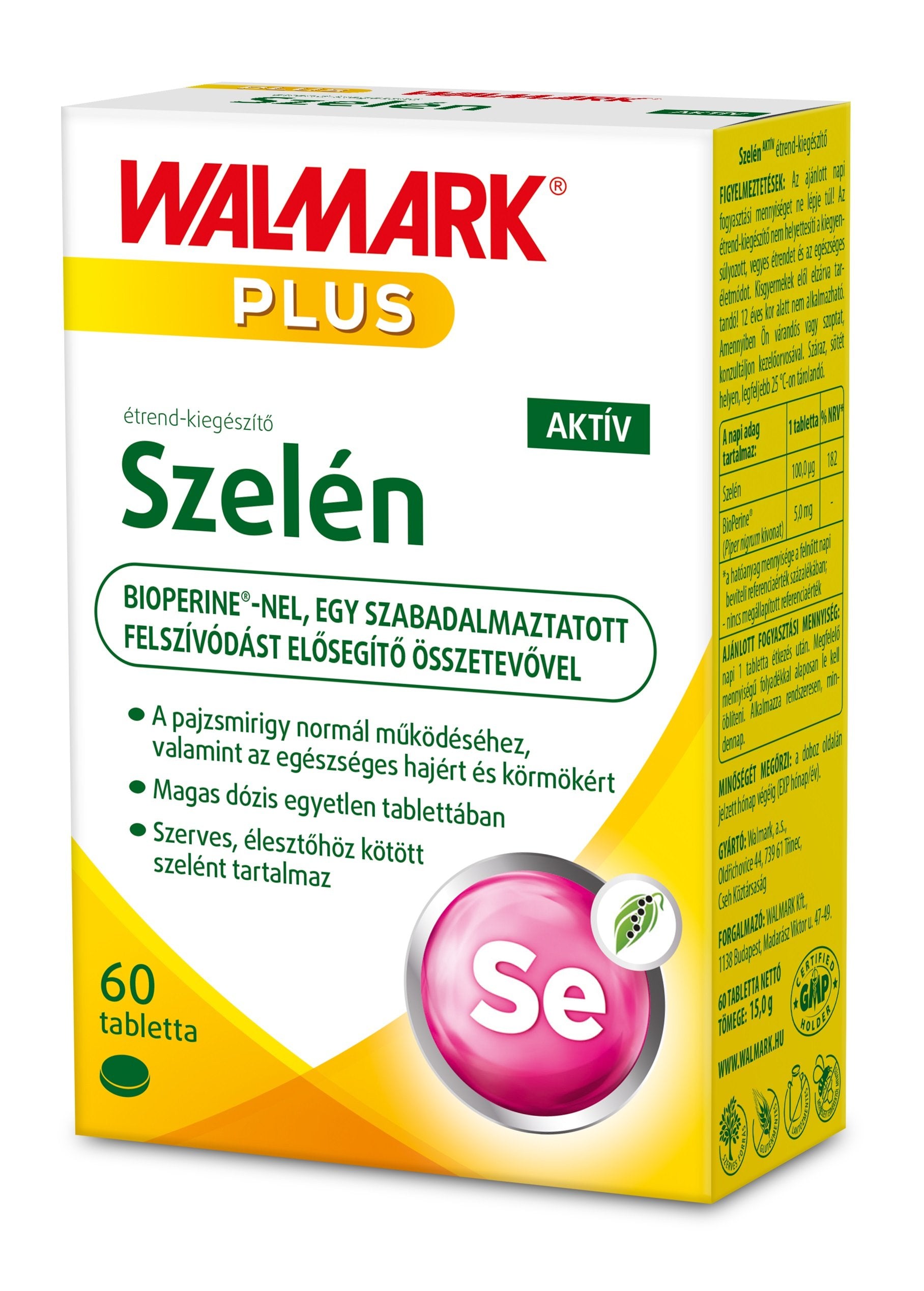 Walmark Selén active 60 ks - 54146