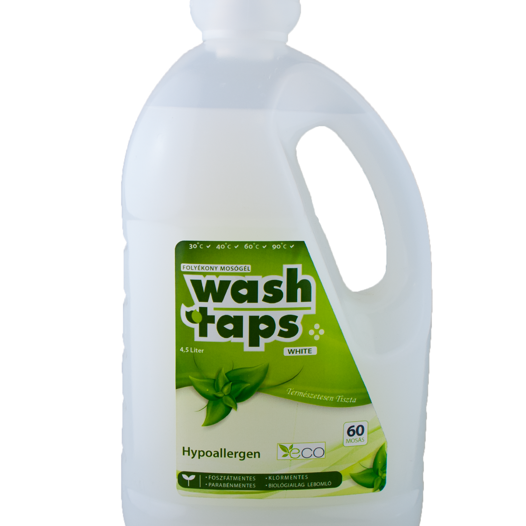 Wash Taps prášok na umývanie biely 4500 ml