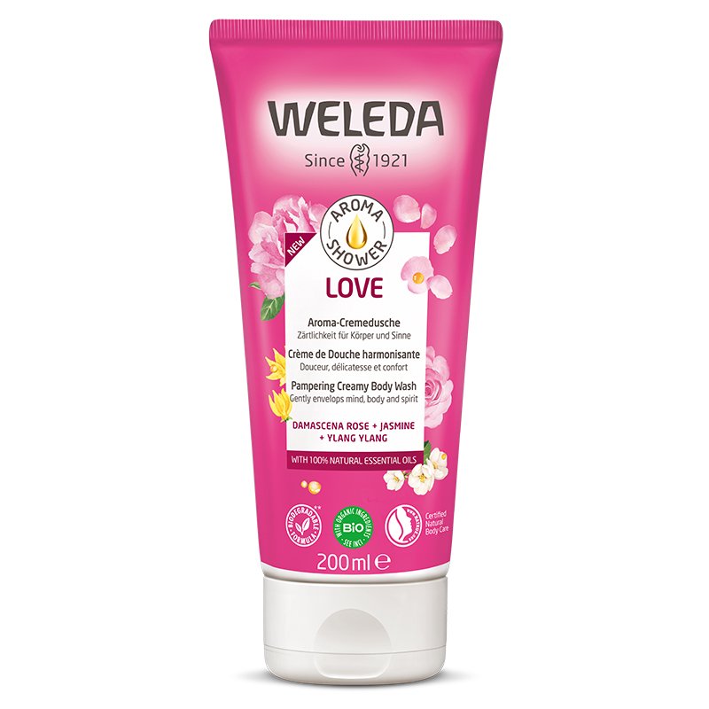 Weleda sprchový gél s vôňou lásky 200 ml - 89150