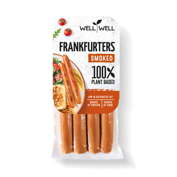 Well-Well vegán Frankfurt vyfajčený štvorca 180 g