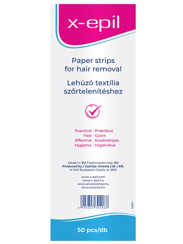 Odlepovacie textilné pásiky X-Epil 50 kusov - 25038