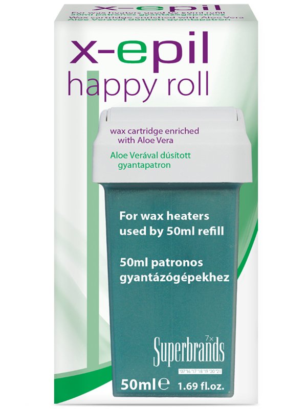 X-Epil kazeta so živicou Happy roll 50 ml - 26972