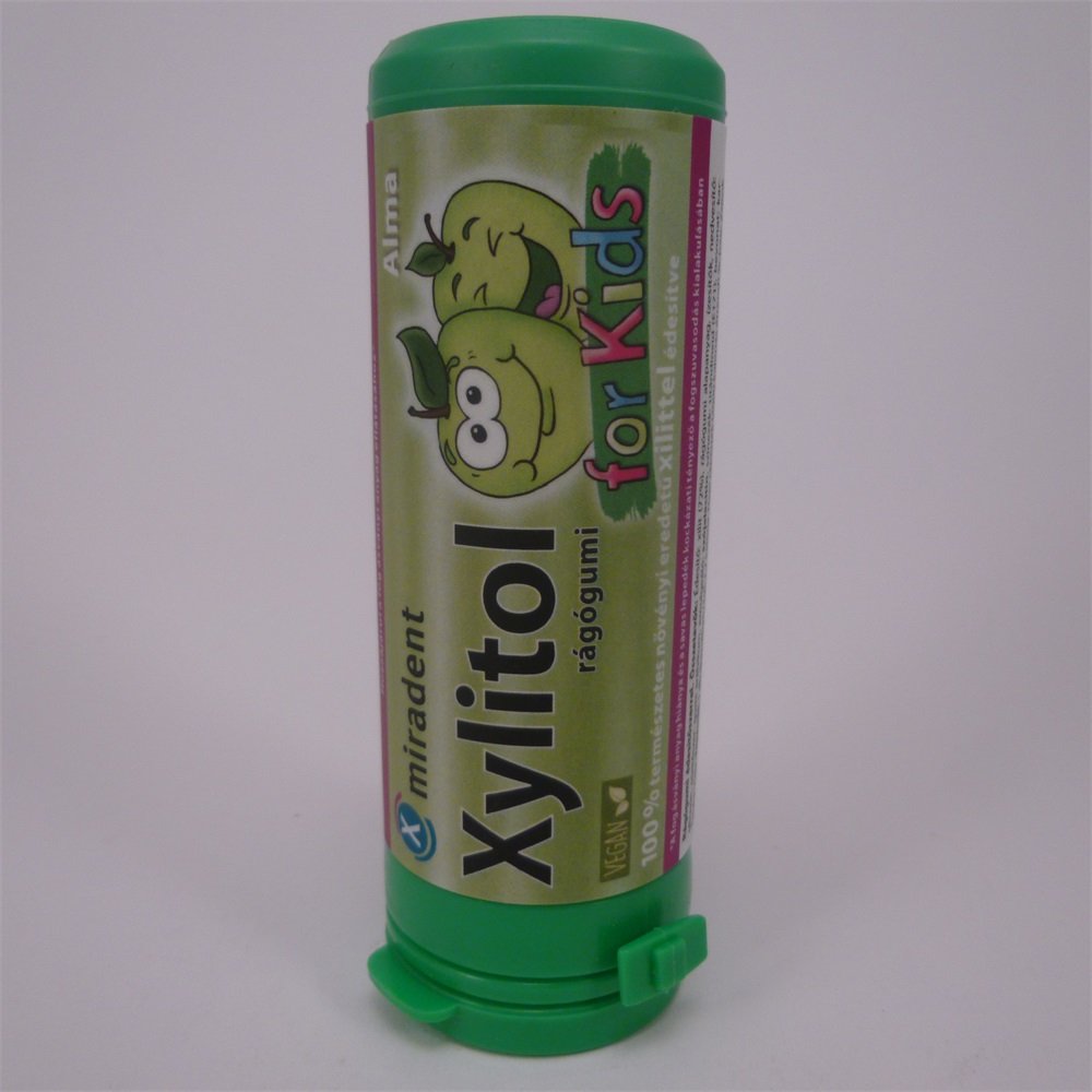 Xylitol kids detské žuvačky s jablkovou príchuťou 30 kusov - 47539