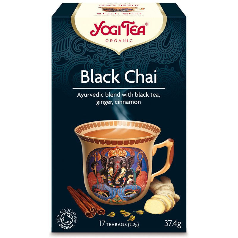 Yogi organický čaj čierny chai 17x1,8g 31 g - 32415