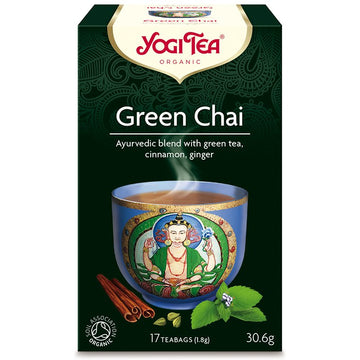 Yogi organický čaj green chai 17x1,8g 31 g - 32523