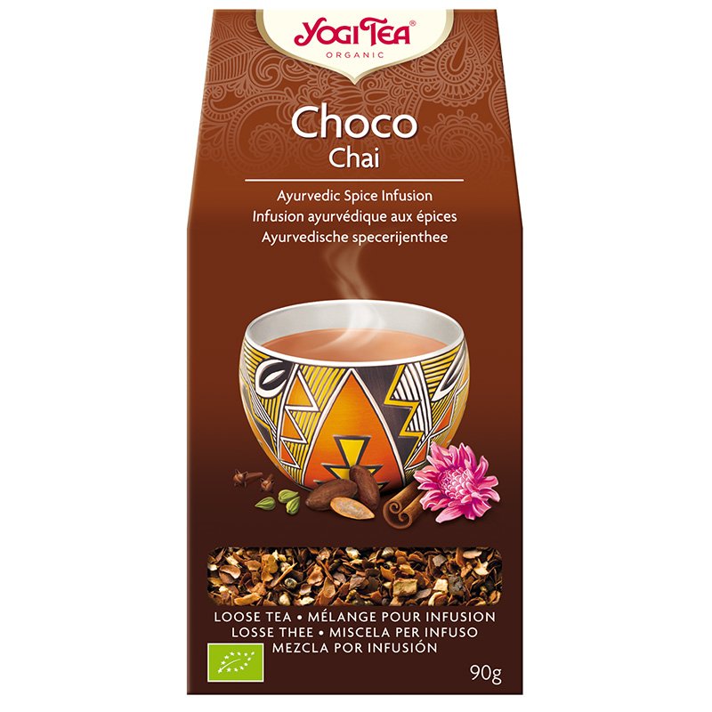 Yogi organický čaj s čokoládovou vlákninou 90 g - 57162