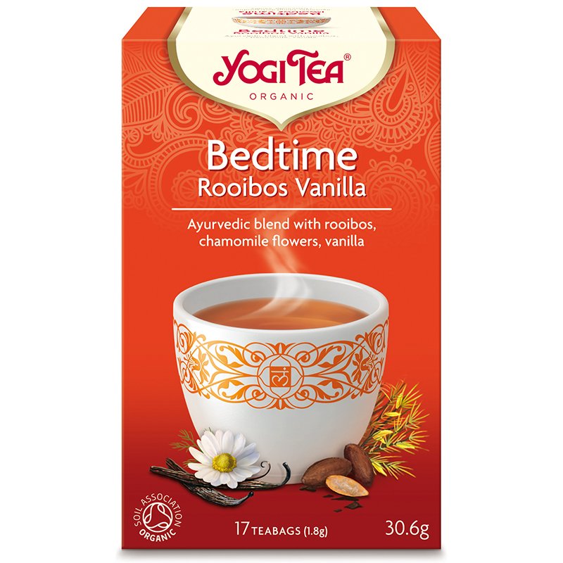 Yogi organický čaj večerný rooibos vanilka 17x1,8g 31 g - 32410