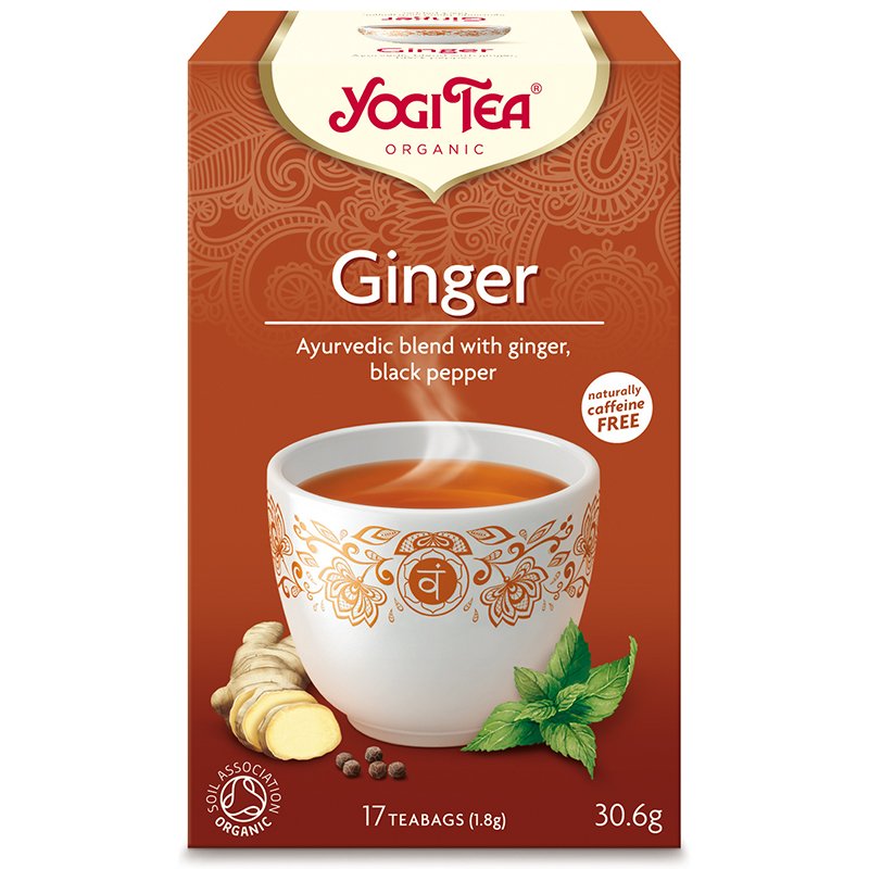 Yogi organický čaj so zázvorom 17x1,8g 31 g - 32433