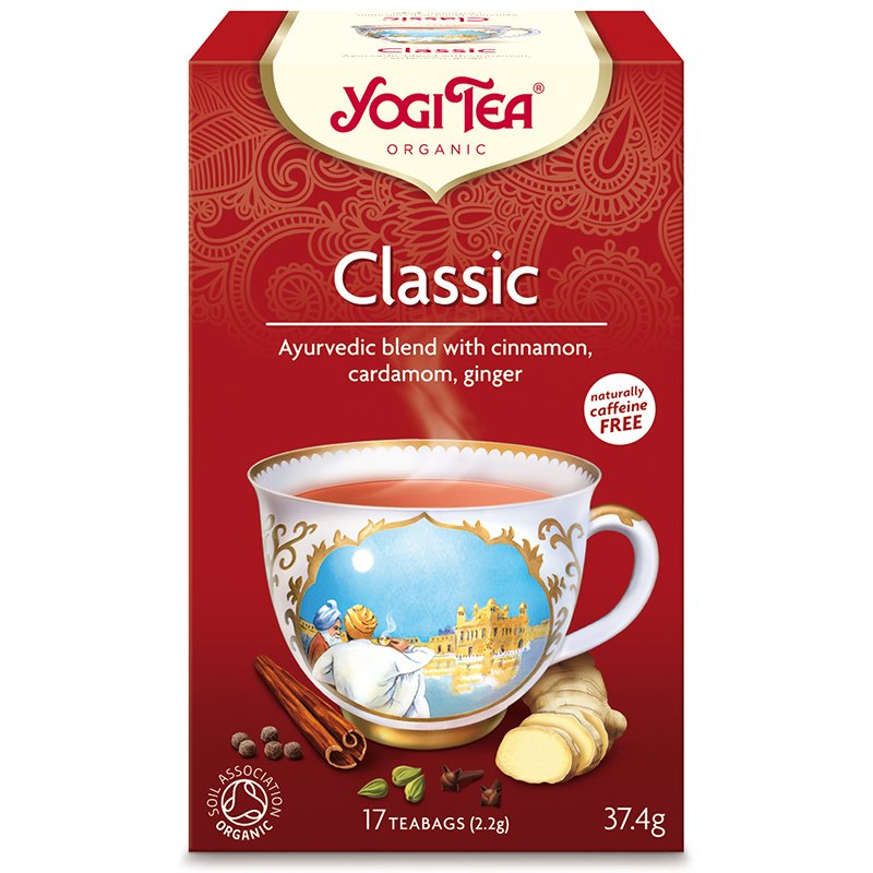 Yogi organický čaj s klasickou škoricou 17x2,2g 31 g - 32460