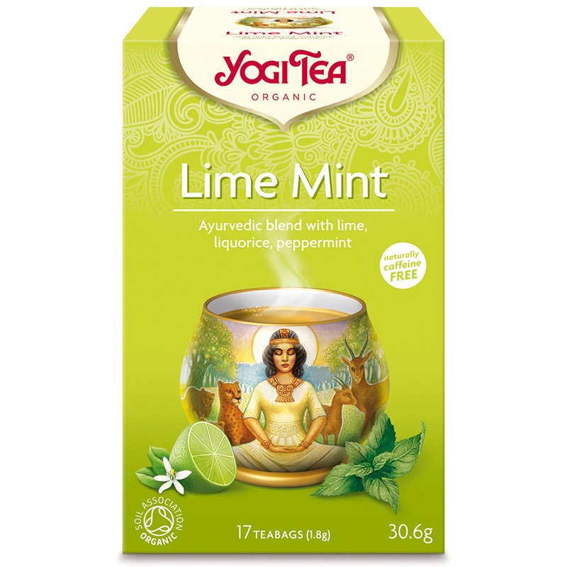 Yogi organický čaj limetka-mäta 17x1,8g 31 g - 32465