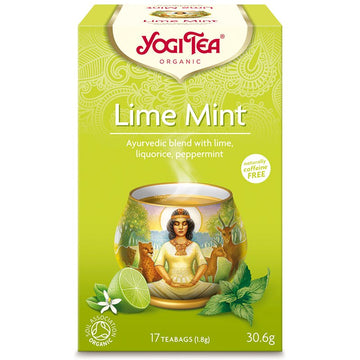 Yogi organický čaj limetka-mäta 17x1,8g 31 g - 32465