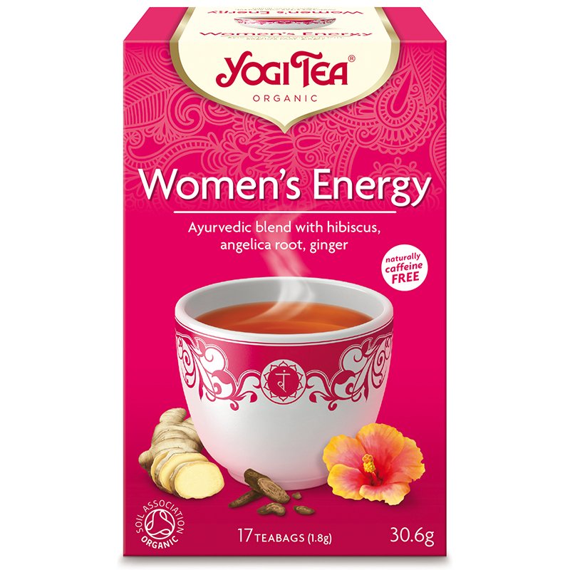 Yogi organický čaj pre energiu  ženy 17x1,8g 31 g - 32496