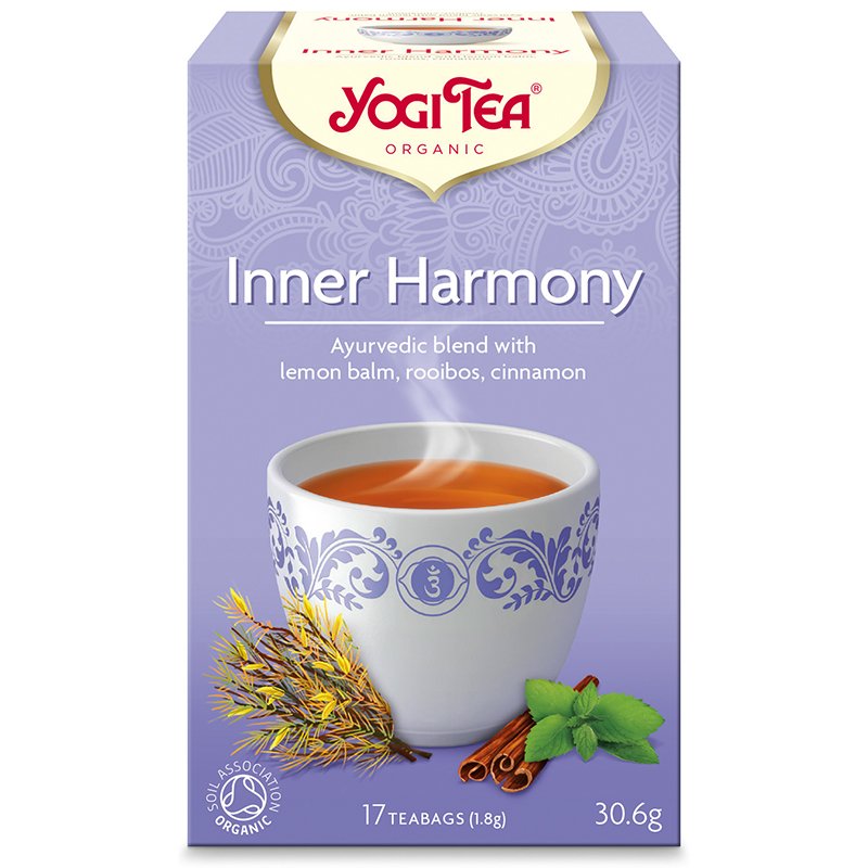 Yogi organický čaj vnútorná harmónia 17x1,8g 17 kusov - 54172