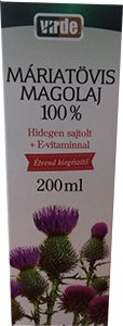 Virde Olej zo semien Pestrec mariánsky s vitamínom E 100% 200 ml - 85950
