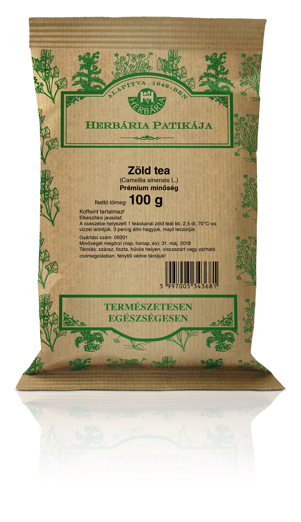 Zelený čaj z bylín 100 g