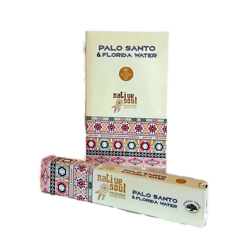 Zelený strom fajčiarsky prútik native soul palo santo florida voda 15 g