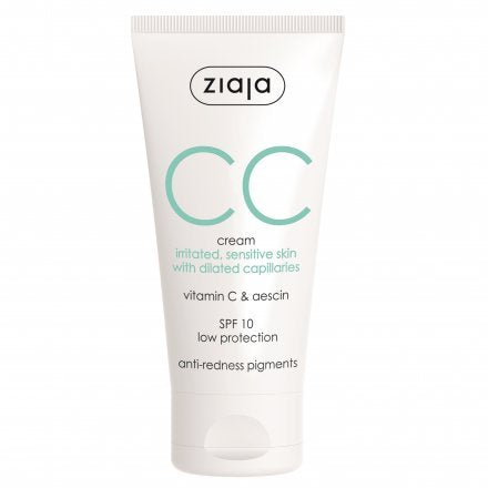 Ziaja cc krém na citlivú podráždenú rozšírenú kapilárnu pokožku 50 ml - 57193
