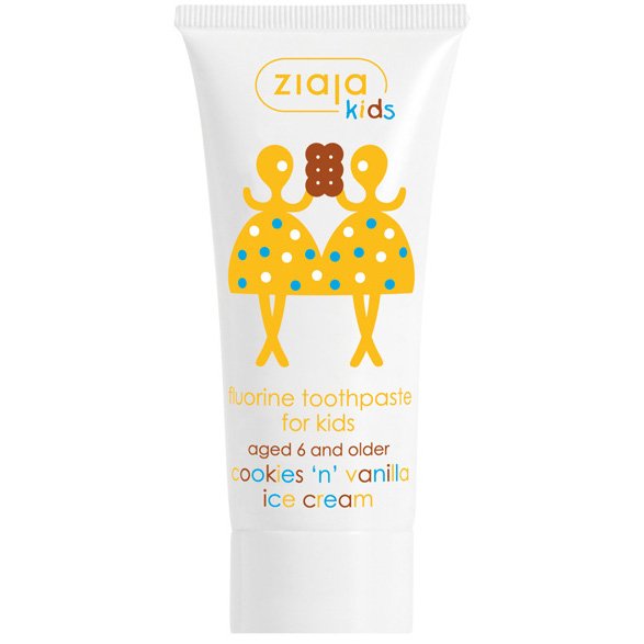 Ziaja detská zubná pasta cookie-vanilková zmrzlina 50 ml - 55521