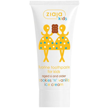 Ziaja detská zubná pasta cookie-vanilková zmrzlina 50 ml - 55521