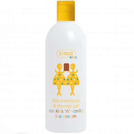 Ziaja detský šampón sprchový gél s vôňou vanilkovej zmrzliny 400 ml - 55608