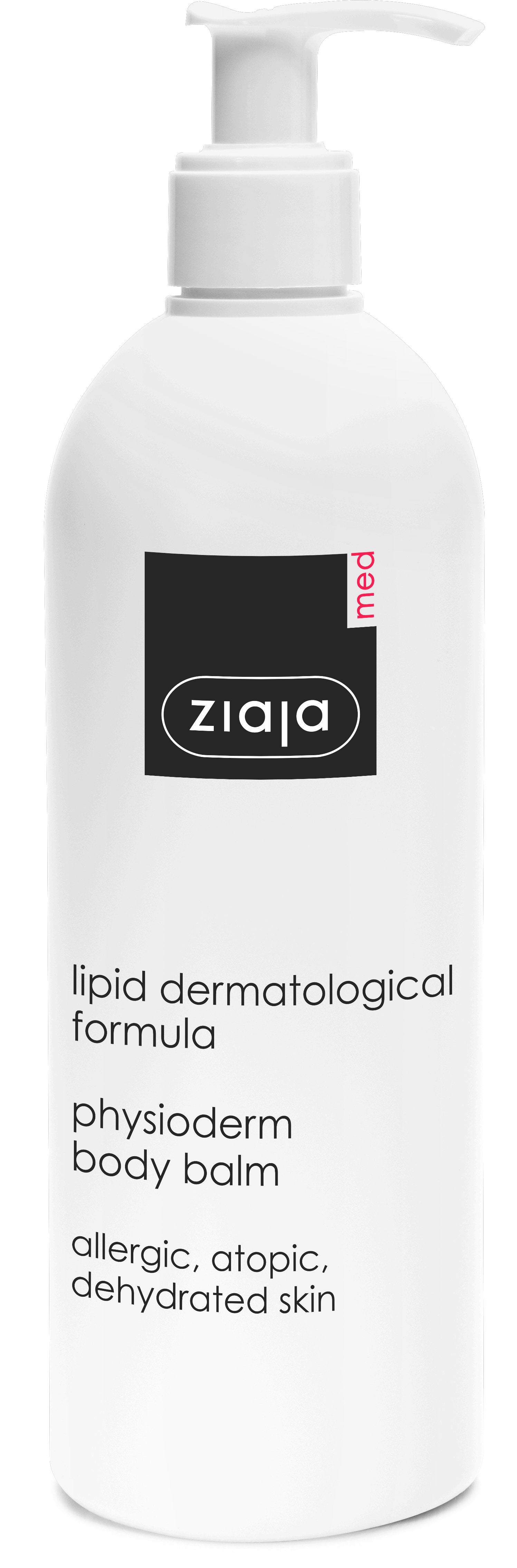 Ziaja Med fyziotermický telový balzam na alergickú, atopickú a dehydrovanú pokožku 400 ml - 91944