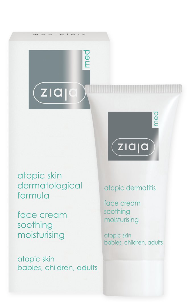 Ziaja Med upokojujúci hydratačný krém na atopickú pokožku 50 ml - 91946