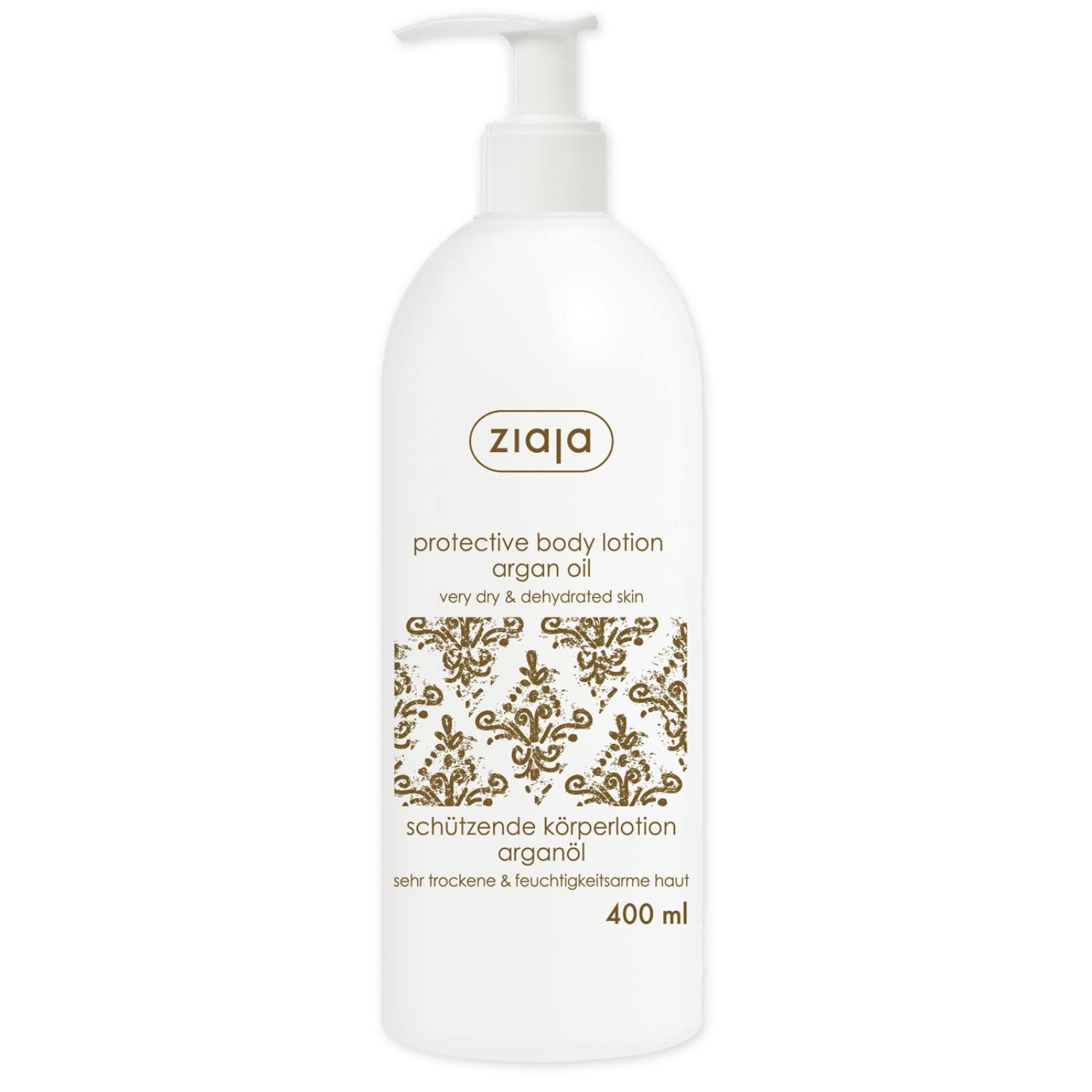 Ziaja Arganový olej telové mlieko s pumpičkou 400 ml - 82525